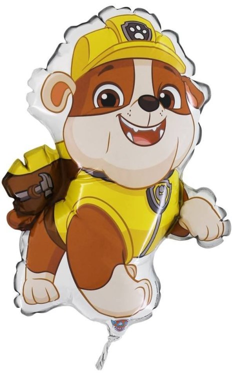 Balon foliowy Rubble Psi Patrol, 74cm pakowany Balon foliowy Rubble Psi Patrol, 74cm pakowany