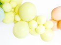 Balony lateksowe Strong, Żółte, Pastelowe Light Yellow, 12cm,100 szt.