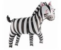 Balon foliowy Zebra, 80 x 78 cm,
