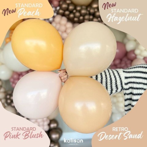 Balony lateksowe Kalisan Pink Blush, różowy 60 cm, 2 szt. Balony lateksowe Kalisan Pink Blush, różowy 60 cm, 2 szt.
