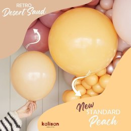 Balony lateksowe Retro Desert Sand, beżowy, 45 cm, 1 szt.