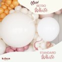 Balony lateksowe White, białe 45cm, 1 szt.