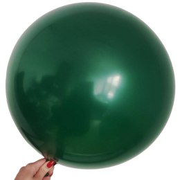 Balony lateksowe Zielone, Decorator Crystal Festive Green, 35cm, 50 szt.