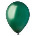 Balony lateksowe Zielone, Decorator Crystal Festive Green, 35cm, 50 szt.
