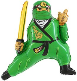 Balon Foliowy - Ninja Zielony
