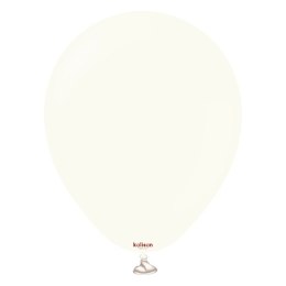 Balony lateksowe Kalisan Retro White, biały, 30 cm, 500 szt.