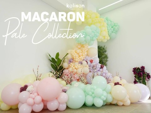 Balony lateksowe Macaron Pale Lilac, fioletowy, 45 cm, 25 szt. Balony lateksowe Macaron Pale Lilac, fioletowy, 45 cm, 25 szt.