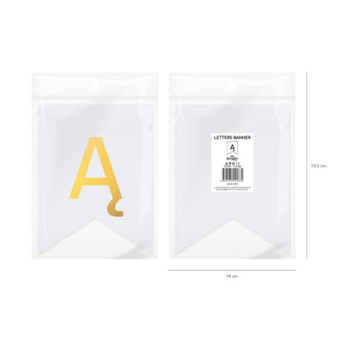 Baner DIY 16x12 cm - literka Ą Baner DIY 16x12 cm - literka Ą