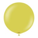 Balony lateksowe Kalisan Retro Olive, zielony, 45cm, 25 szt.