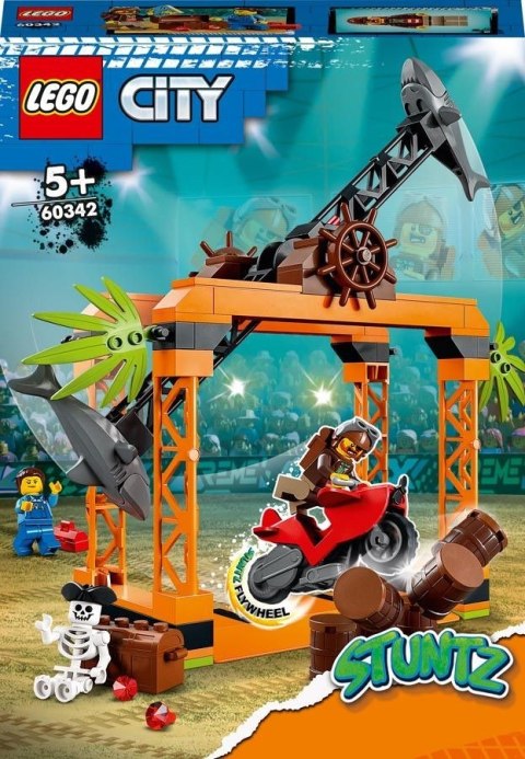 LEGO City Wyzwanie kaskaderskie: atak rekina 60342 LEGO City Wyzwanie kaskaderskie: atak rekina 60342