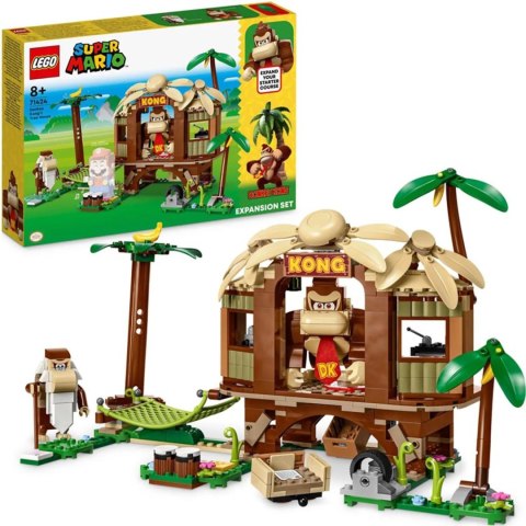 LEGO Super Mario Domek na Drzewie Donkey Konga Zestaw Rozszerzający 71424 LEGO Super Mario Domek na Drzewie Donkey Konga Zestaw Rozszerzający 71424