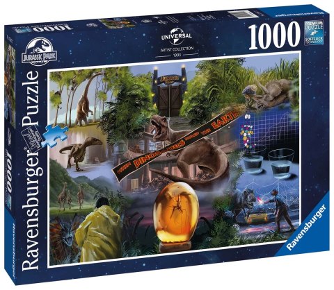 Ravensburger Puzzle 2D 1000 elementów: Jurassic Park 17147 Ravensburger Puzzle 2D 1000 elementów: Jurassic Park 17147
