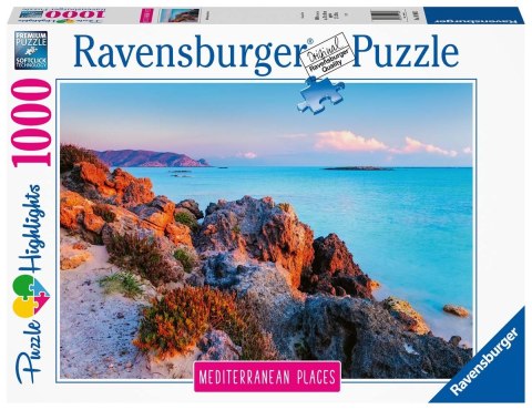 Ravensburger Puzzle 2D 1000 elementów: Śródziemnomorska Grecja 14980 Ravensburger Puzzle 2D 1000 elementów: Śródziemnomorska Grecja 14980