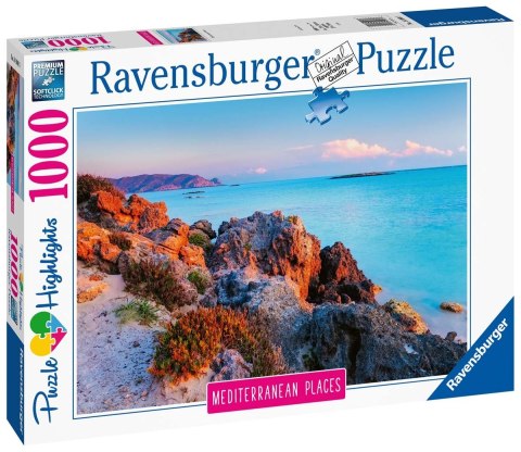 Ravensburger Puzzle 2D 1000 elementów: Śródziemnomorska Grecja 14980 Ravensburger Puzzle 2D 1000 elementów: Śródziemnomorska Grecja 14980