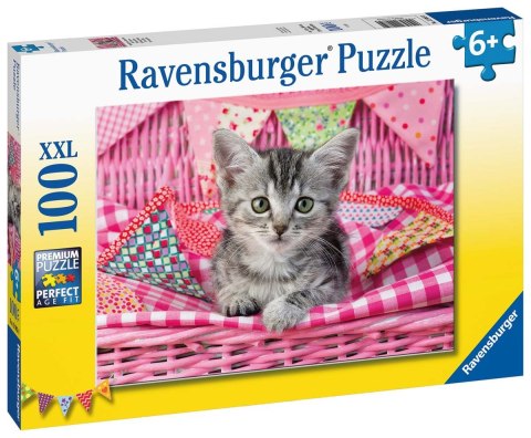 Ravensburger Puzzle dla dzieci 2D: Słodkie kotki 100 elementów 12985 Ravensburger Puzzle dla dzieci 2D: Słodkie kotki 100 elementów 12985