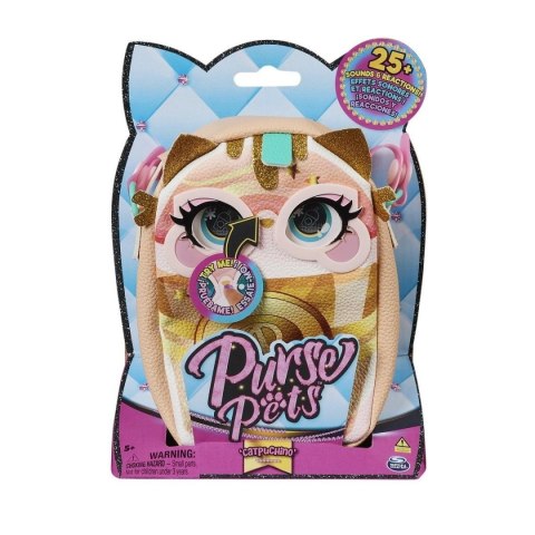 Spin Master Purse Pets Catpuchino Kotek 6064689 Spin Master Purse Pets Catpuchino Kotek 6064689