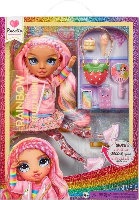 427780-INT Rainbow High Sparkle & Shine Fashion Dolls- ROSETTA (Pink) 427780-INT Rainbow High Sparkle & Shine Fashion Dolls- ROSETTA (Pink)