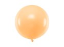 Balon lateksowy Gigant, Brzoskwiniowy, Pastel Light Peach, 60 cm, 1 szt.