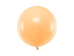 Balon lateksowy Gigant, Brzoskwiniowy, Pastel Light Peach, 60 cm, 1 szt.