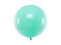 Balon lateksowy Gigant, Miętowy, Pastel Light Mint, 60 cm, 1szt