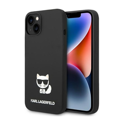 Karl Lagerfeld Choupette Body - Etui iPhone 14 (czarny) Karl Lagerfeld Choupette Body - Etui iPhone 14 (czarny)