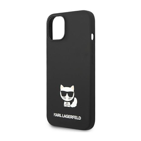 Karl Lagerfeld Choupette Body - Etui iPhone 14 (czarny) Karl Lagerfeld Choupette Body - Etui iPhone 14 (czarny)