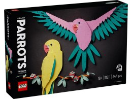 LEGO ART Kolekcja zwierząt - papugi ary 31211