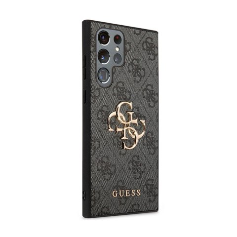 Guess 4G Big Metal Logo - Etui Samsung Galaxy S24 Ultra (czarny) Guess 4G Big Metal Logo - Etui Samsung Galaxy S24 Ultra (czarny)