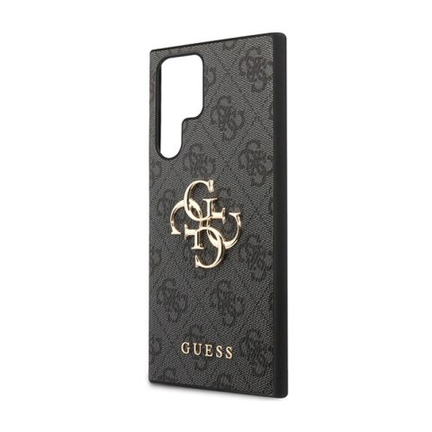 Guess 4G Big Metal Logo - Etui Samsung Galaxy S24 Ultra (czarny) Guess 4G Big Metal Logo - Etui Samsung Galaxy S24 Ultra (czarny)