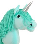 Hobby Horse Jednorożec na kiju mały miętowy z miętową grzywą i srebrnym rogiem