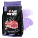 KARMA SUCHA DLA PSA Pan Mięsko Cielęcina z jagnięciną senior chrupki M 3kg