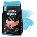 KARMA SUCHA DLA PSA Pan Mięsko Indyk z kalmarami SZCZENIAK chrupki M 3kg
