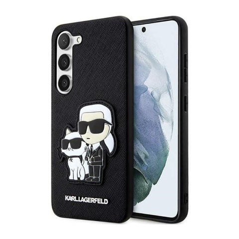Karl Lagerfeld NFT Saffiano Karl & Choupette - Etui Samsung Galaxy S23+ (czarny) Karl Lagerfeld NFT Saffiano Karl & Choupette - Etui Samsung Galaxy S23+ (czarny)