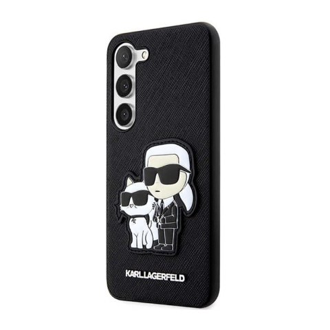 Karl Lagerfeld NFT Saffiano Karl & Choupette - Etui Samsung Galaxy S23+ (czarny) Karl Lagerfeld NFT Saffiano Karl & Choupette - Etui Samsung Galaxy S23+ (czarny)