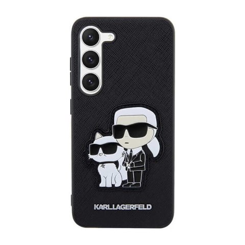 Karl Lagerfeld NFT Saffiano Karl & Choupette - Etui Samsung Galaxy S23+ (czarny) Karl Lagerfeld NFT Saffiano Karl & Choupette - Etui Samsung Galaxy S23+ (czarny)