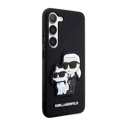 Karl Lagerfeld NFT Saffiano Karl & Choupette - Etui Samsung Galaxy S23+ (czarny) Karl Lagerfeld NFT Saffiano Karl & Choupette - Etui Samsung Galaxy S23+ (czarny)
