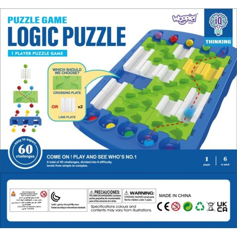WOOPIE Gra Strategiczna Trening Mózgu "Labirynt Logiczny" WOOPIE Gra Strategiczna Trening Mózgu "Labirynt Logiczny"