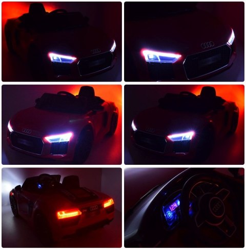 AUDI R8, MIĘKKIE KOŁA, WOLNY START, MIĘKKIE SIEDZENIE/JJ2198 AUDI R8, MIĘKKIE KOŁA, WOLNY START, MIĘKKIE SIEDZENIE/JJ2198