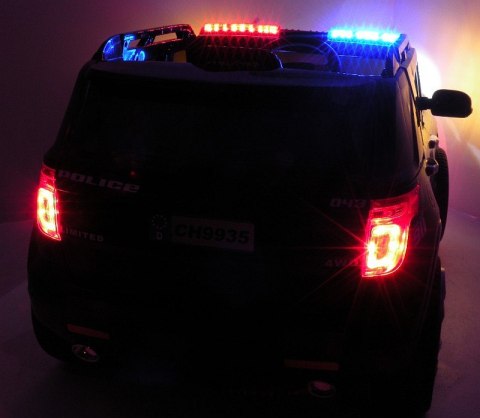 MEGA POLICJA Z MEGAFONEM I RADIEM, MIĘKKIE KOŁA/9935 MEGA POLICJA Z MEGAFONEM I RADIEM, MIĘKKIE KOŁA/9935