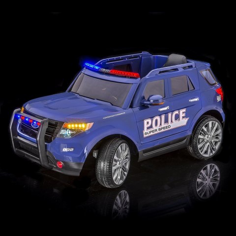 MEGA POLICJA Z MEGAFONEM I RADIEM, MIĘKKIE KOŁA/9935 MEGA POLICJA Z MEGAFONEM I RADIEM, MIĘKKIE KOŁA/9935