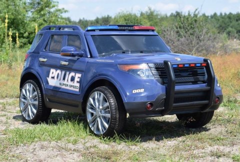 MEGA POLICJA Z MEGAFONEM I RADIEM, MIĘKKIE KOŁA/9935 MEGA POLICJA Z MEGAFONEM I RADIEM, MIĘKKIE KOŁA/9935