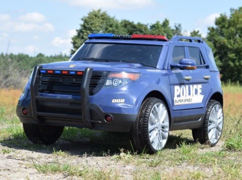 MEGA POLICJA Z MEGAFONEM I RADIEM, MIĘKKIE KOŁA/9935 MEGA POLICJA Z MEGAFONEM I RADIEM, MIĘKKIE KOŁA/9935