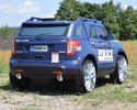 MEGA POLICJA Z MEGAFONEM I RADIEM, MIĘKKIE KOŁA/9935