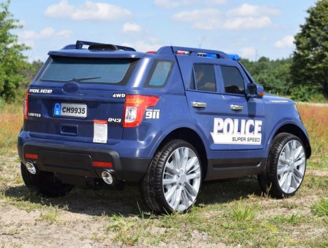 MEGA POLICJA Z MEGAFONEM I RADIEM, MIĘKKIE KOŁA/9935 MEGA POLICJA Z MEGAFONEM I RADIEM, MIĘKKIE KOŁA/9935