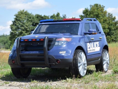 MEGA POLICJA Z MEGAFONEM I RADIEM, MIĘKKIE KOŁA/9935 MEGA POLICJA Z MEGAFONEM I RADIEM, MIĘKKIE KOŁA/9935