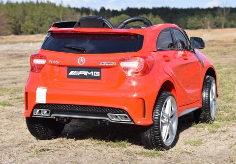 MERCEDES A45 AMG Z AMORTYZATORAMI, MIĘKKIE KOŁA, SIEDZENIE, HAMULEC, LAKIER/CH9988