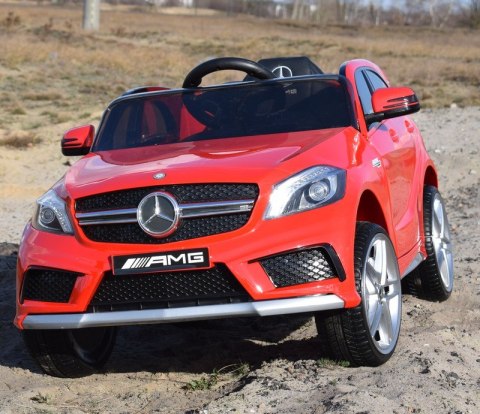 MERCEDES A45 AMG Z AMORTYZATORAMI, MIĘKKIE KOŁA, SIEDZENIE, HAMULEC, LAKIER/CH9988