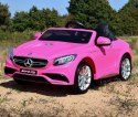 MERCEDES S63 AMG LICENCJA, MIĘKKIE KOŁA EVA FULL OPCJA, WOLNY START, MIĘKKIE SIEDZENIE/HL169