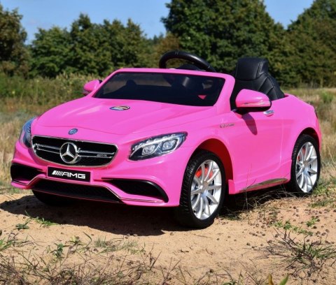 MERCEDES S63 AMG LICENCJA, MIĘKKIE KOŁA EVA FULL OPCJA, WOLNY START, MIĘKKIE SIEDZENIE/HL169 MERCEDES S63 AMG LICENCJA, MIĘKKIE KOŁA EVA FULL OPCJA, WOLNY START, MIĘKKIE SIEDZENIE/HL169