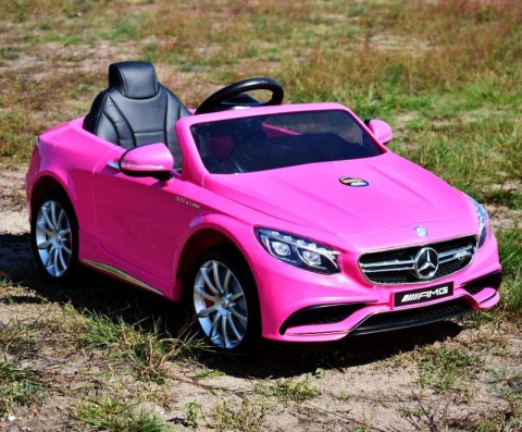 MERCEDES S63 AMG LICENCJA, MIĘKKIE KOŁA EVA FULL OPCJA, WOLNY START, MIĘKKIE SIEDZENIE/HL169 MERCEDES S63 AMG LICENCJA, MIĘKKIE KOŁA EVA FULL OPCJA, WOLNY START, MIĘKKIE SIEDZENIE/HL169